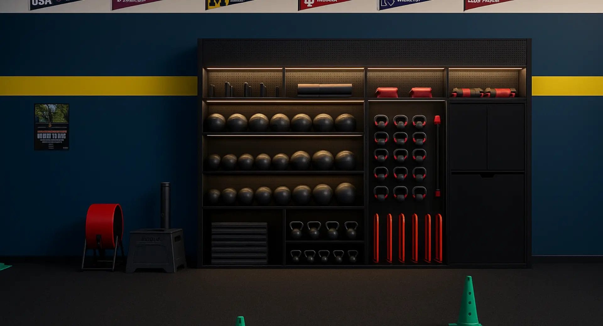 Training mat in Shea Training Systems